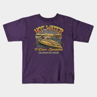 Hot Water Marine Speed 1975 Kids T-Shirt